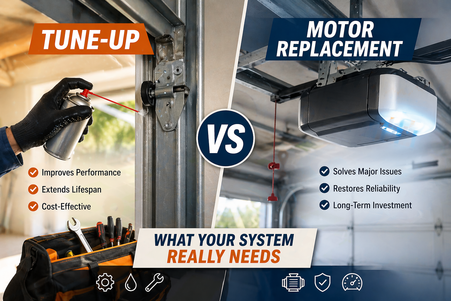 garage motor replacement