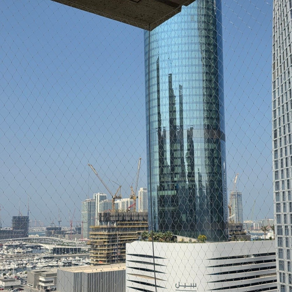 balcony safety net in dubai